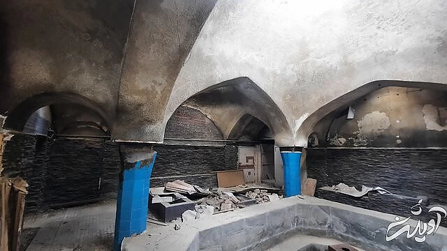 «خرابکاری» یک سریال تلویزیونی در حمام تاریخی